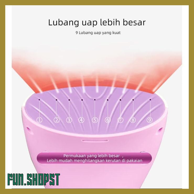 GM BEAR SETRIKA UAP GENGGAM FUNGSIONAL 1053-STEAM IRONER PURPLE