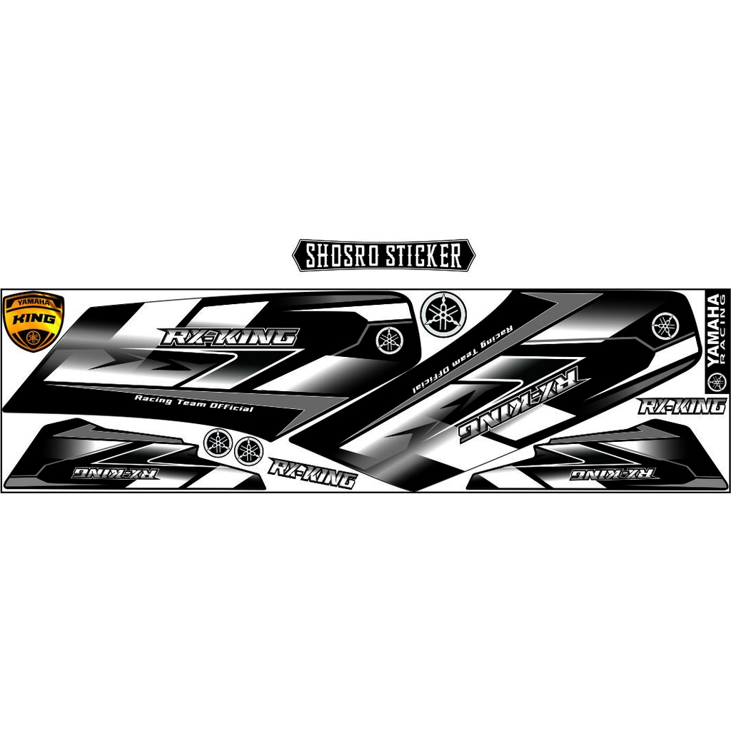 STRIPING STIKER / POLET MOTOR RX KING CUSTOM /STIKER VARIASI BUAT MOTOR YAMAHA RX KING STRIPING RX /