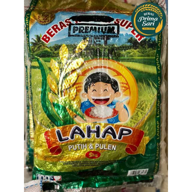 Beras Lahap 5kg 10kg 20kg Indonesia