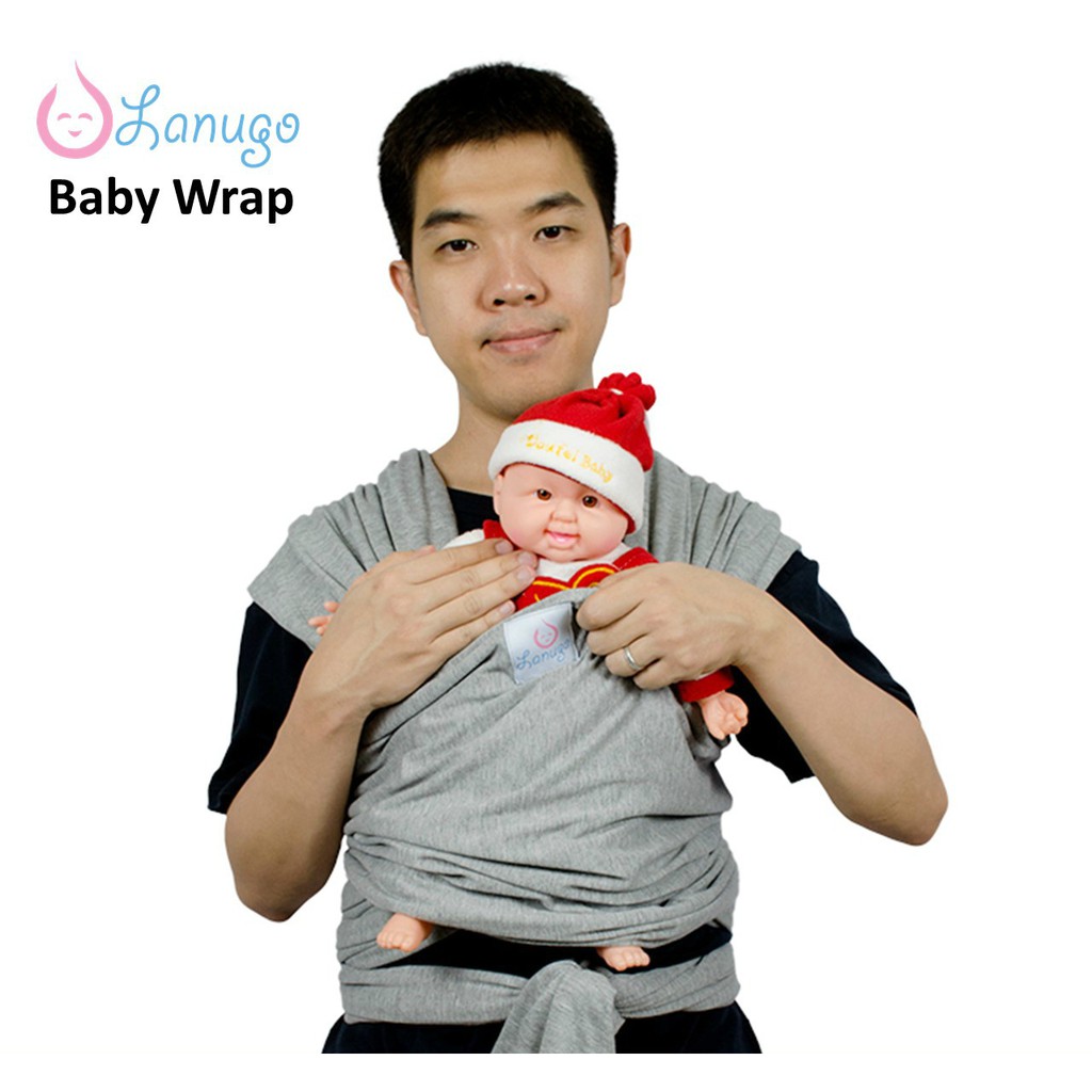 Baby Wrap Gendongan Bayi Lanugo Perlengkapan Bayi Baru Lahir