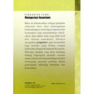 Jual Pengantar Teori Komputasi Kuantum - Original ITB | Shopee Indonesia