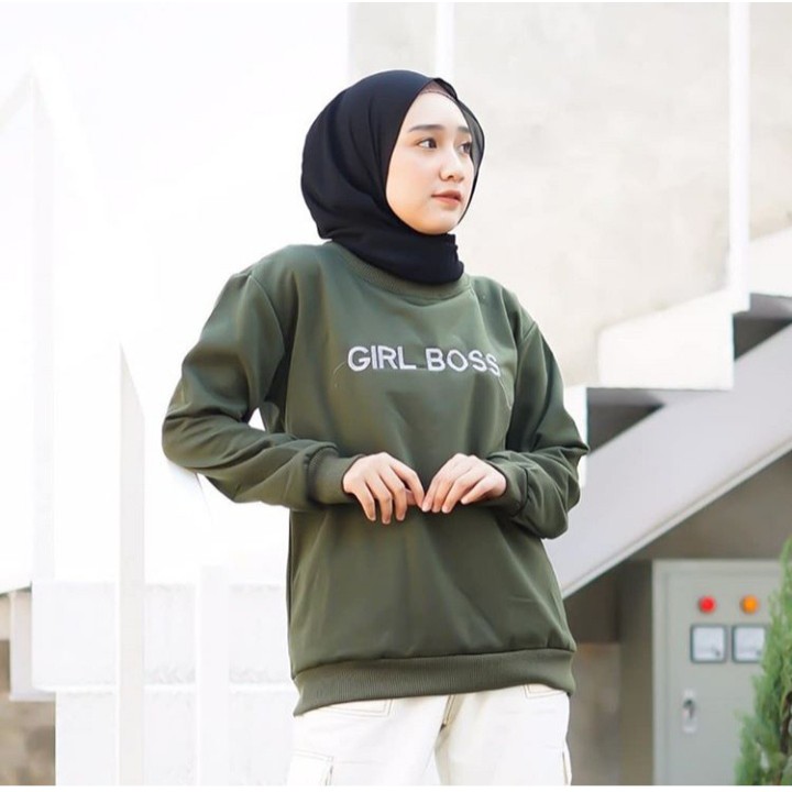 Sweater Wanita Bandung Murah Berkualitas-Girl Boss