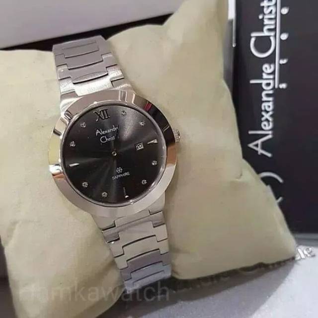 Jam Pria ALEXANDRE CHRISTIE AC8569 Sapphire Glass Best Seller Murah