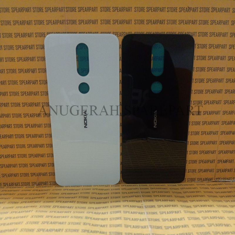 Backdoor Backcover Tutup Belakang Batere Nokia 6.1 plus X6 TA1116 ORIGINAL