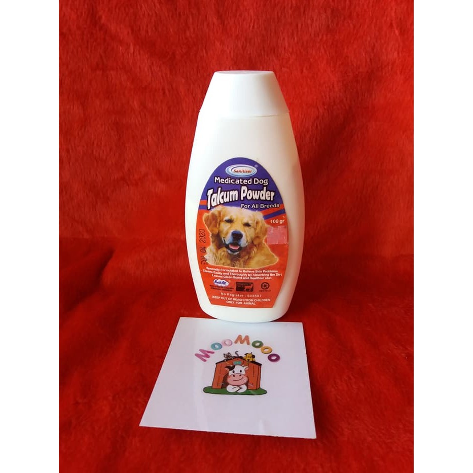 Jual Promo Bedak Jamur Anjing Medicated Dog Talcum Powder Murah Indonesia Shopee Indonesia