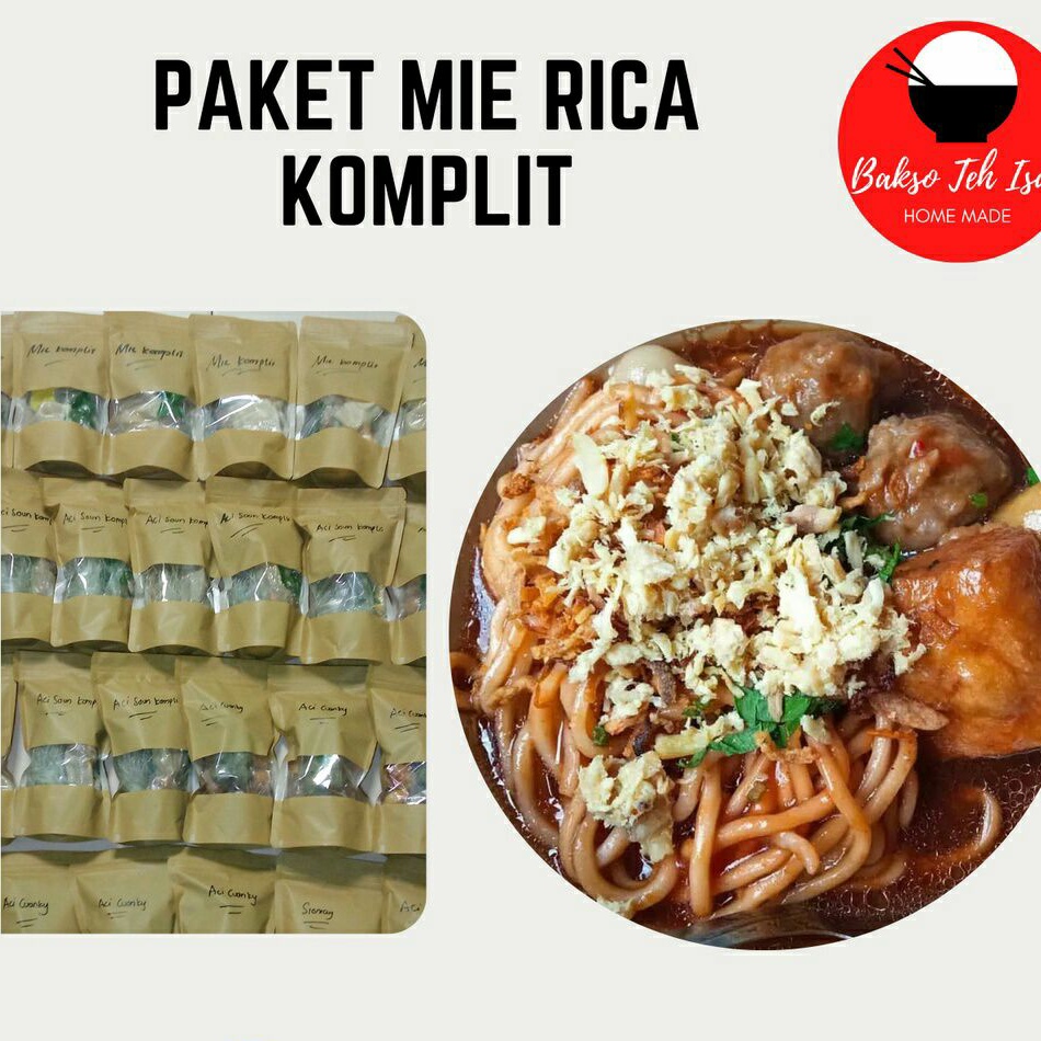 

MIE RICA RICA BASO TAHU