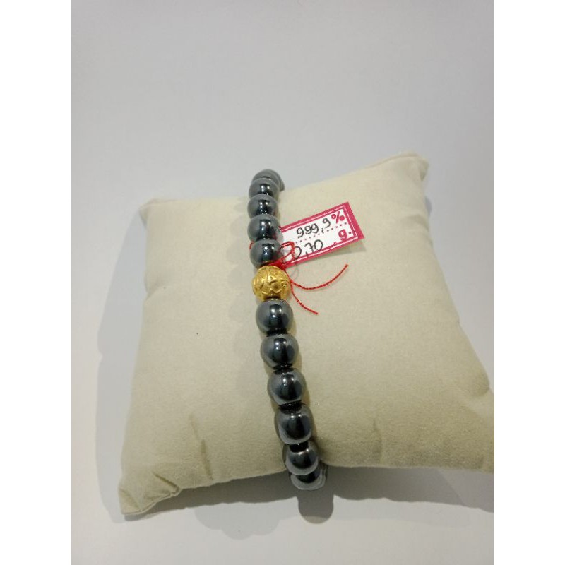 gelang magnetik emas Dior cina