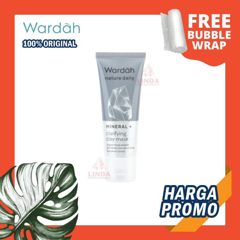 WARDAH NATURE DAILY MINERAL+CLARIFYING CLAY MASK 60ML