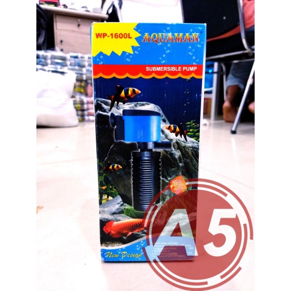 POMPA AQUARIUM INTERNAL FILTER AQUAMAN WP 1600L