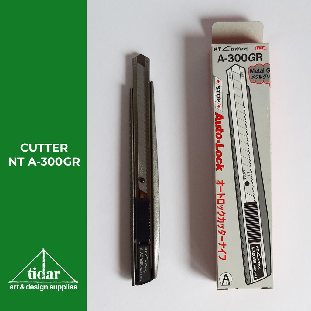 

Cutter NT A-300GR / Kater Kecil / Pisau Potong / Pemotong