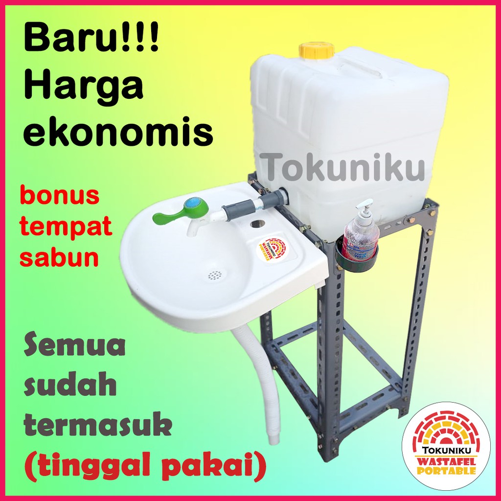 Wastafel Portable  Drum Tempat  Cuci  Tangan Murah Wastafel 