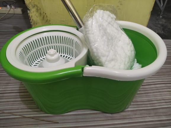 Ipec Magic Mop - Alat Pel Praktis Magic Mop Spin Mop 613/ Alat Pel Set Murah 360 Derajat