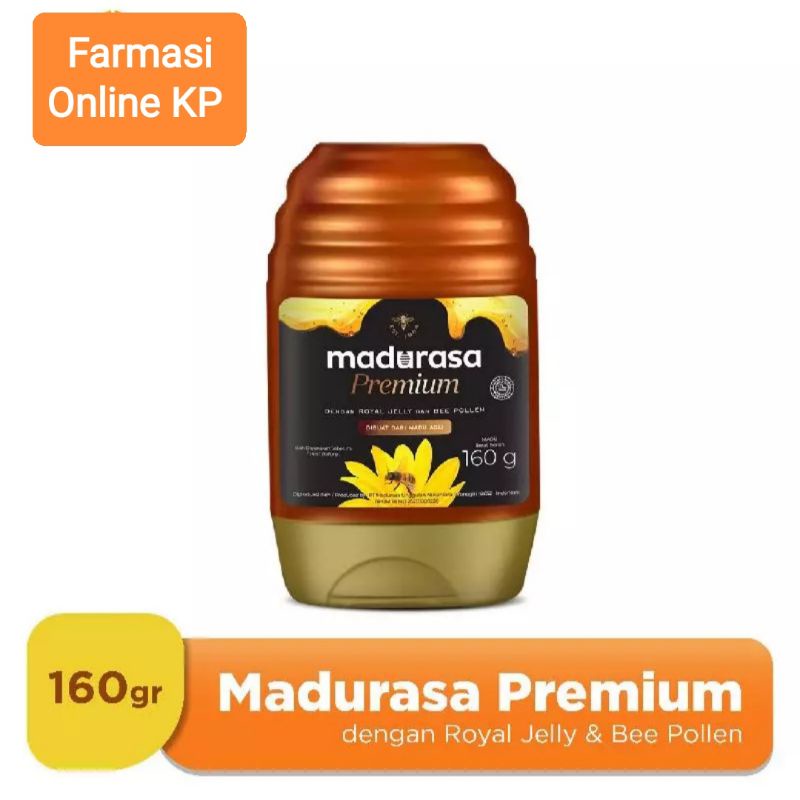 

Madurasa Premium 160 gr Madu Murni Royal Jelly Bee Polen Murah COD