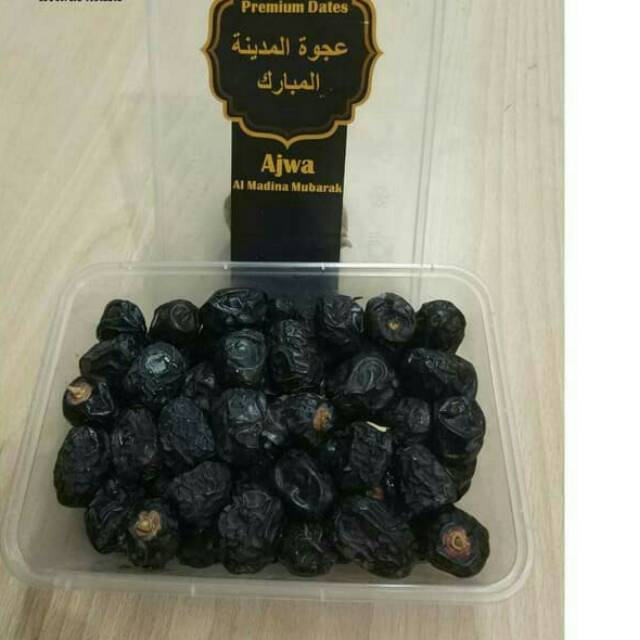 

Kurma Ajwa |Azwa| Kurma Nabi aslinya Madinah,500 gram kualitas premium
