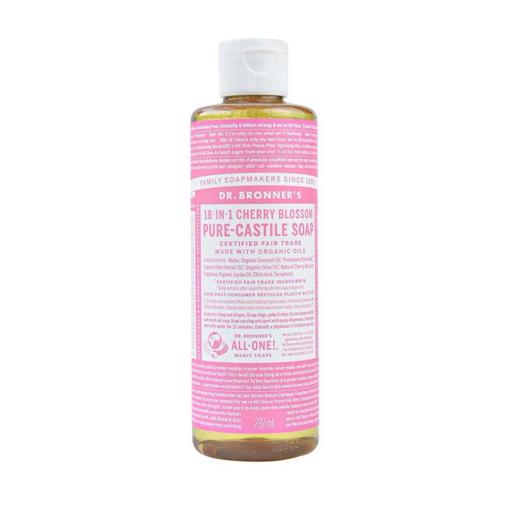 Dr. Bronners Cherry Blossom Pure-Castile Soap 237 Ml