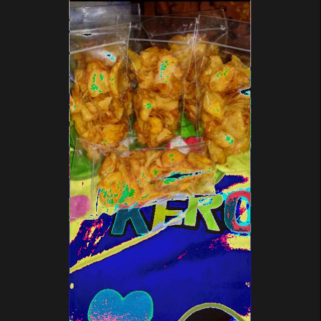 

Keripik singkong Pedas Manis