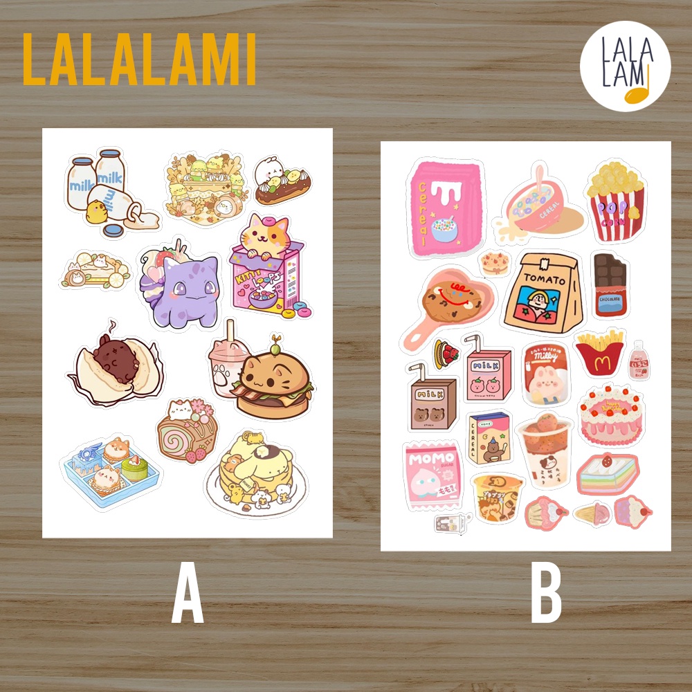 

Stiker Cute Bento, Stiker Lucu, Stiker Aesthetic A5