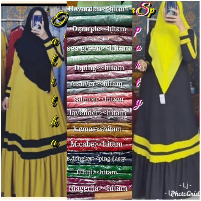 GAMIS JERSEY , BAHAN JERSEY PREMIUM, TEBAL & ADEM, BISA COD