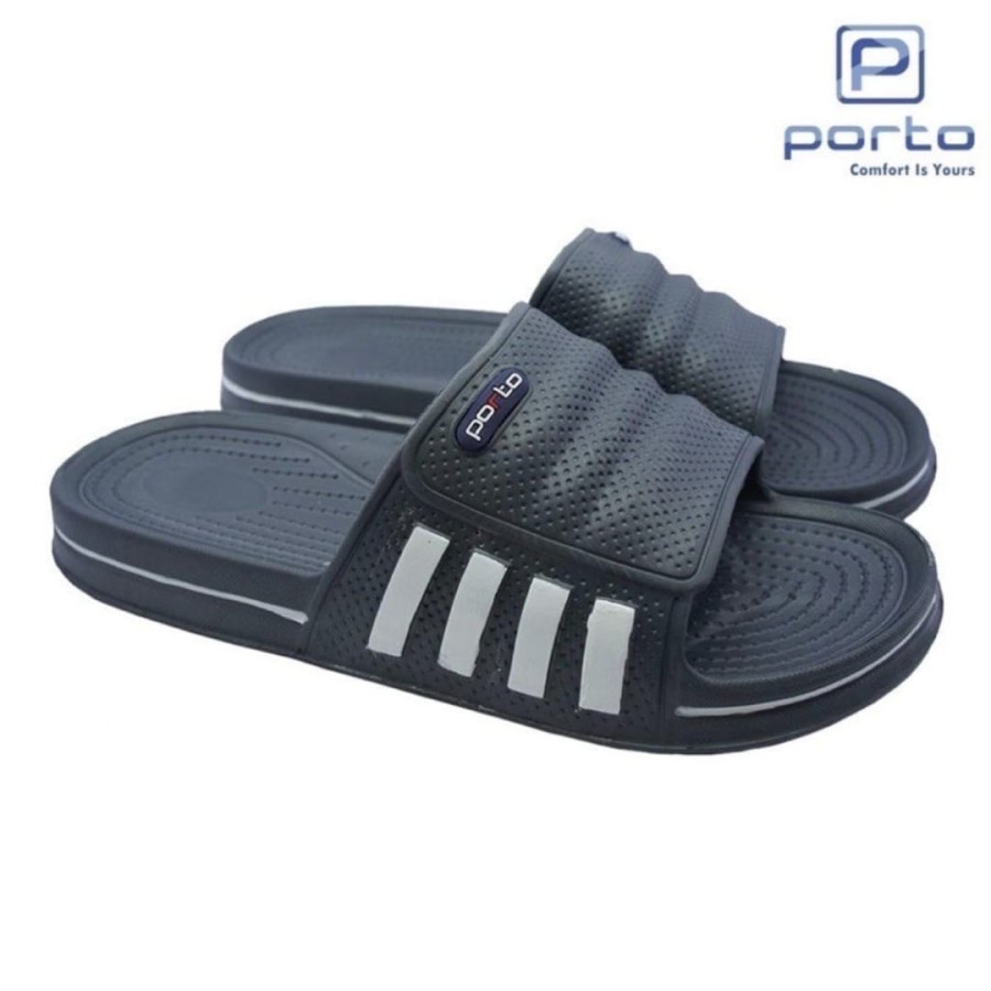 Sandal Slop / Sandal Karet / Sendal Jepit Pria Porto 1017 M