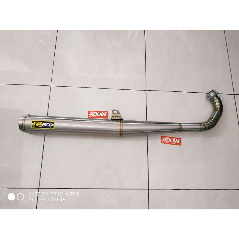 knalpot rx king standar racing RCB stainless