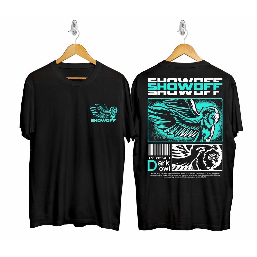 Baju Kaos Owl Kotak / Kaos Keren Kaos Distro Pria / Kaos Murah / Kaos Terlaris / kaos Polos / Kaos kekinian / Kaos Lengan Pendek