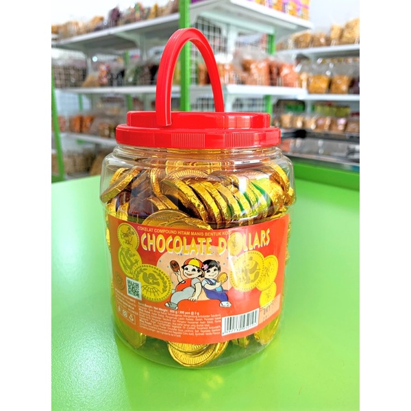 

[PACK] COKLAT DOLLAR TOPLES ISI 200 KOIN