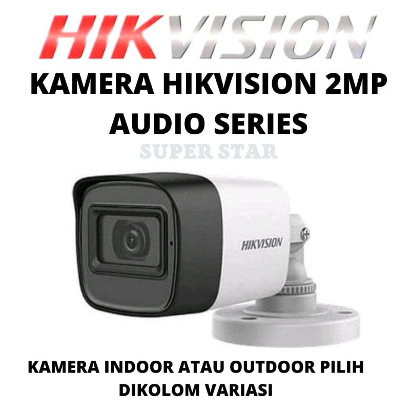 kamera cctv hikvision 2mp colorvu audio