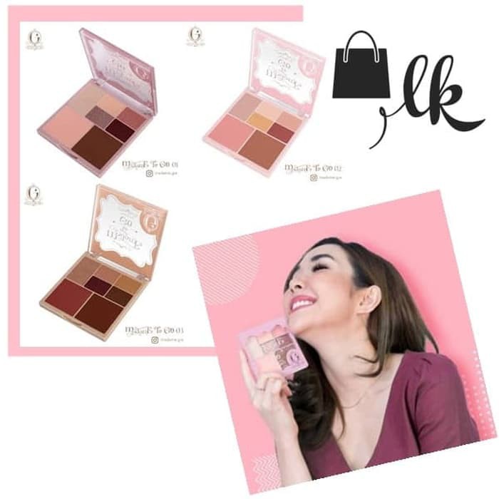 MADAME GIE TO GO/ FACE PALLETE / MAKE UP TRAVEL KIT