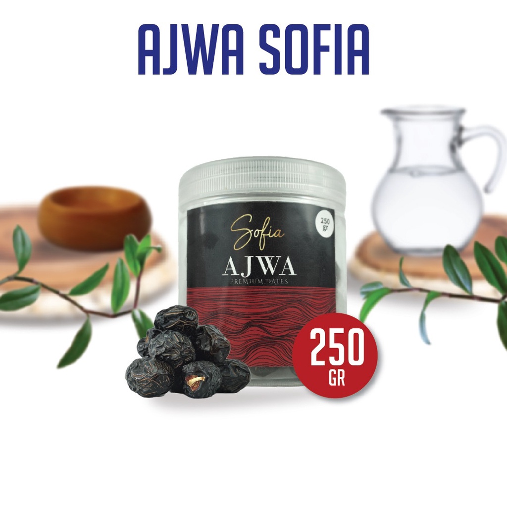 

Ajwa Premium Sofia 250g - Ajwa Jumbo 250 g - ajwa 250g - kurma ajwa