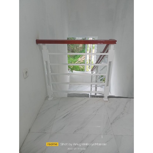 RALING TANGGA MURAH MINIMALIS HANDLE KAYU