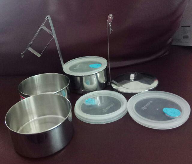 Rantang Susun, Food Carrier Air Tight Smart Lock D12x3 Zebra