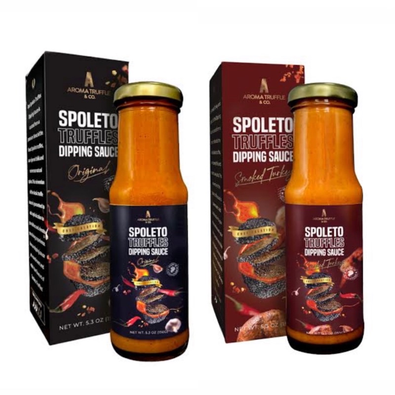 

Aroma / Truffle / Spoleto / Truffles / Dipping / Sauce / Original / smoked Turkey / Hot / Sauce / Saus / Sambal / impor