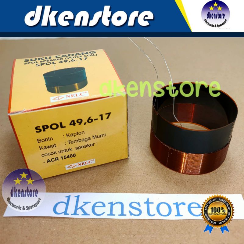 Spool speaker Nelc 49.6mm Spul spiker ACR 15400 ACR15400