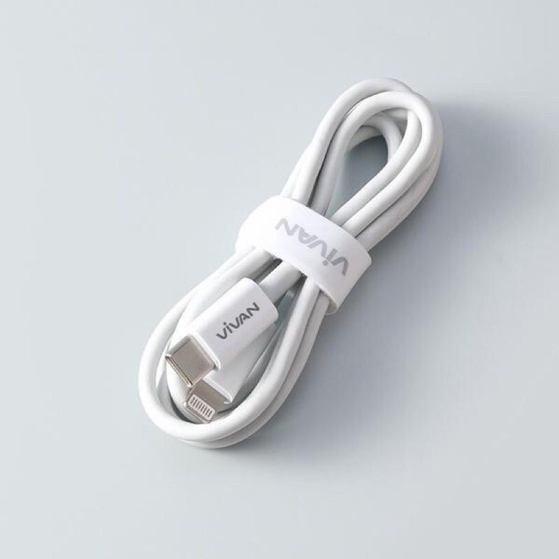 Vivan KCL100S Kabel Data Type-C to Lightning Quick Charging