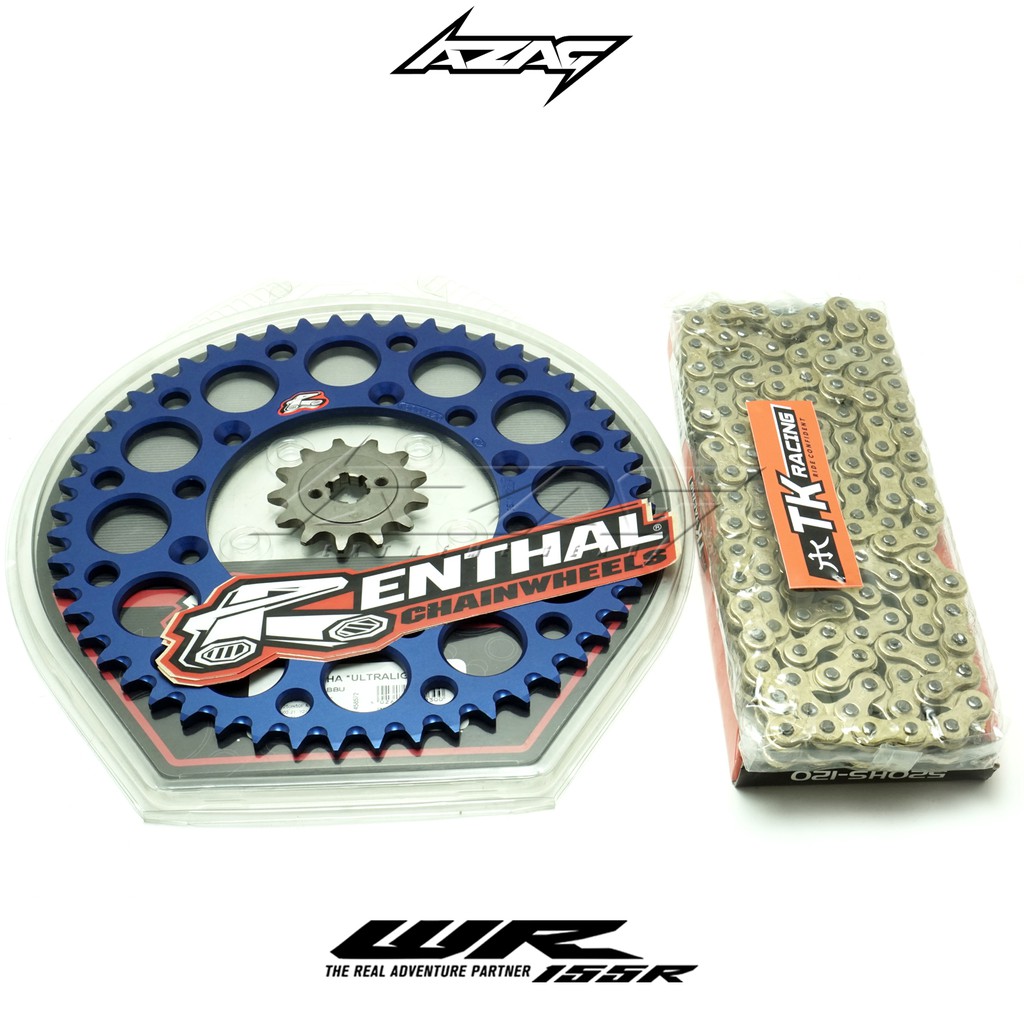 gear set motor yamaha WR 155 renthal 520