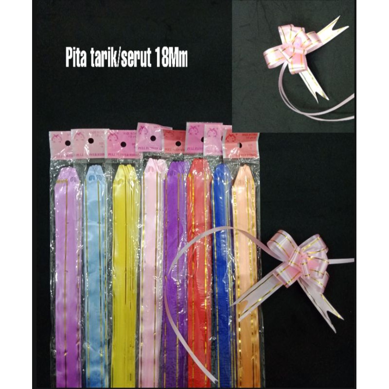 

Pita tarik/pita serut list emas 18mm-1pak(10pcs)