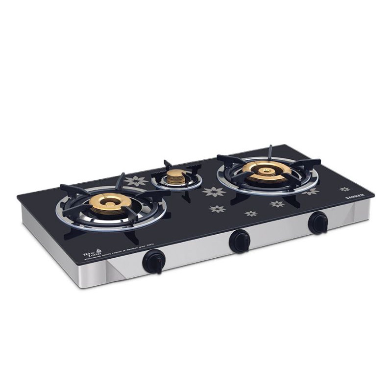Sanken Kompor Gas 3 Tungku Kaca SG-533FS