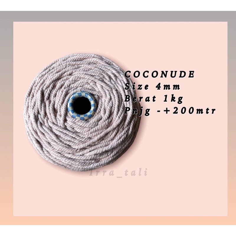 Tali katun warna COCONUDE 1kg