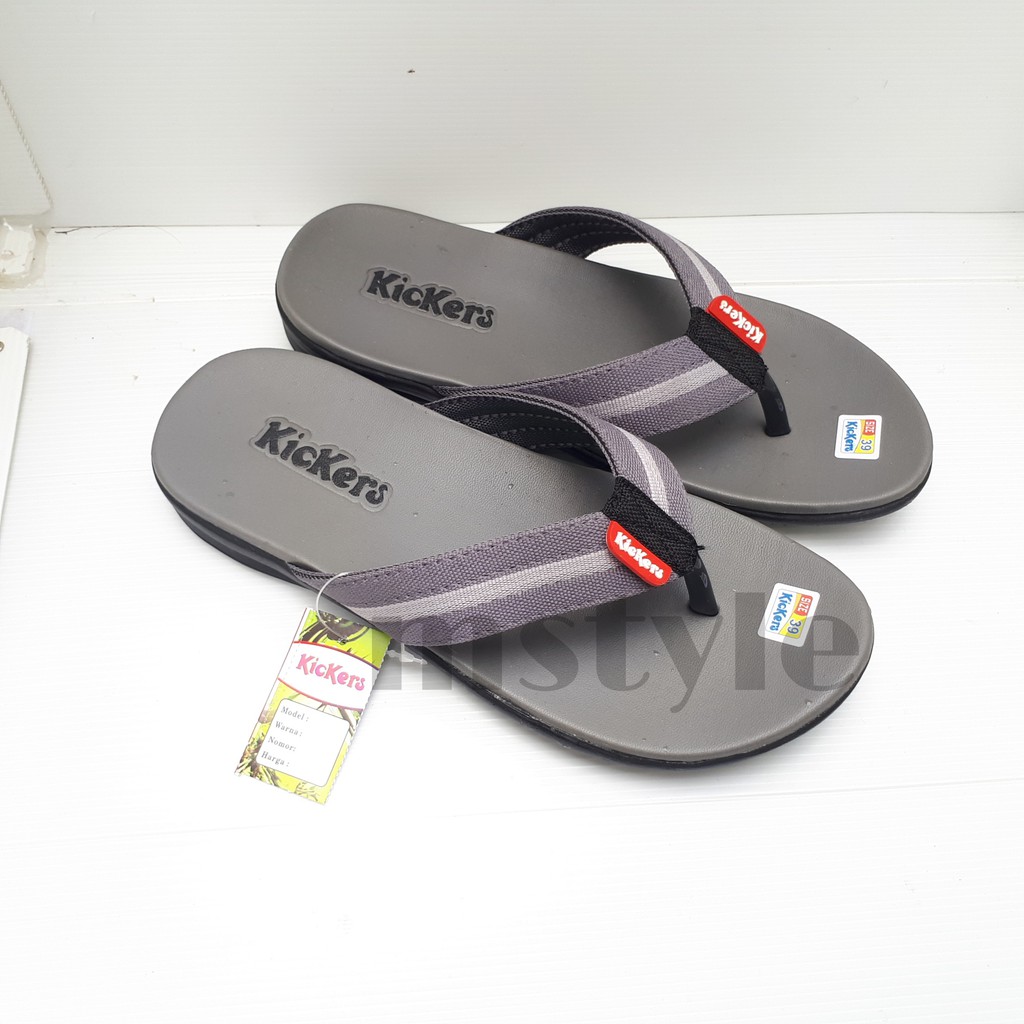 sendal jepit pria terbaru / sandal pria kasual / sandal pria kickers /mstyle-6