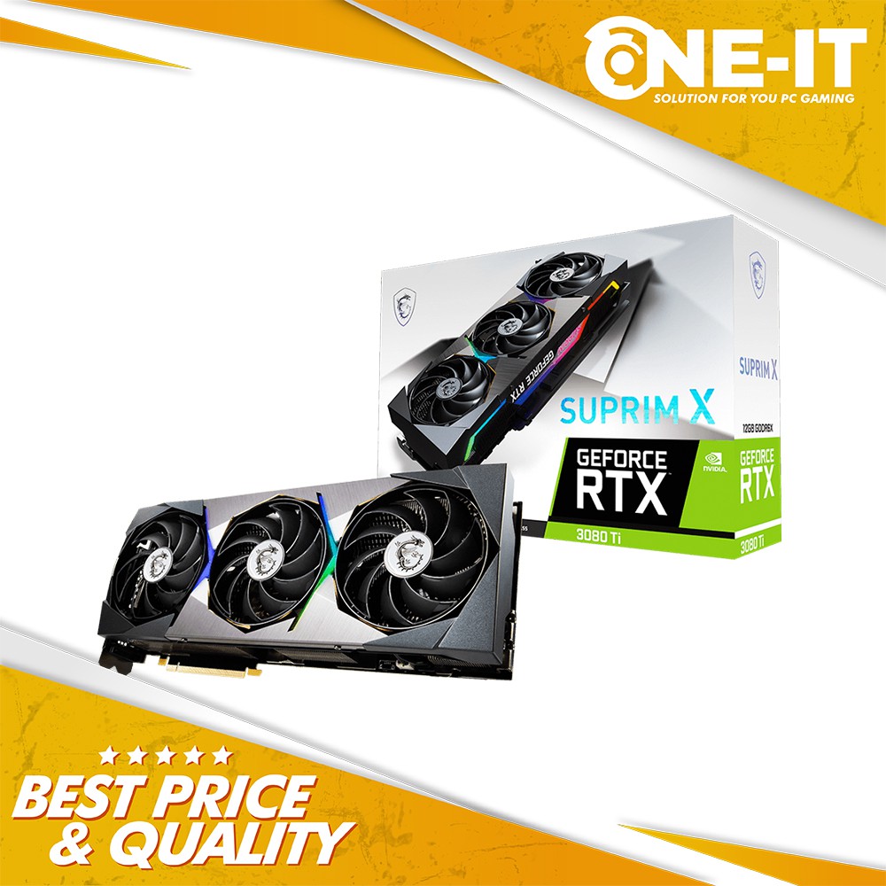 VGA MSI RTX 3080 Ti SUPRIM X 12G 12GB GDDR6X