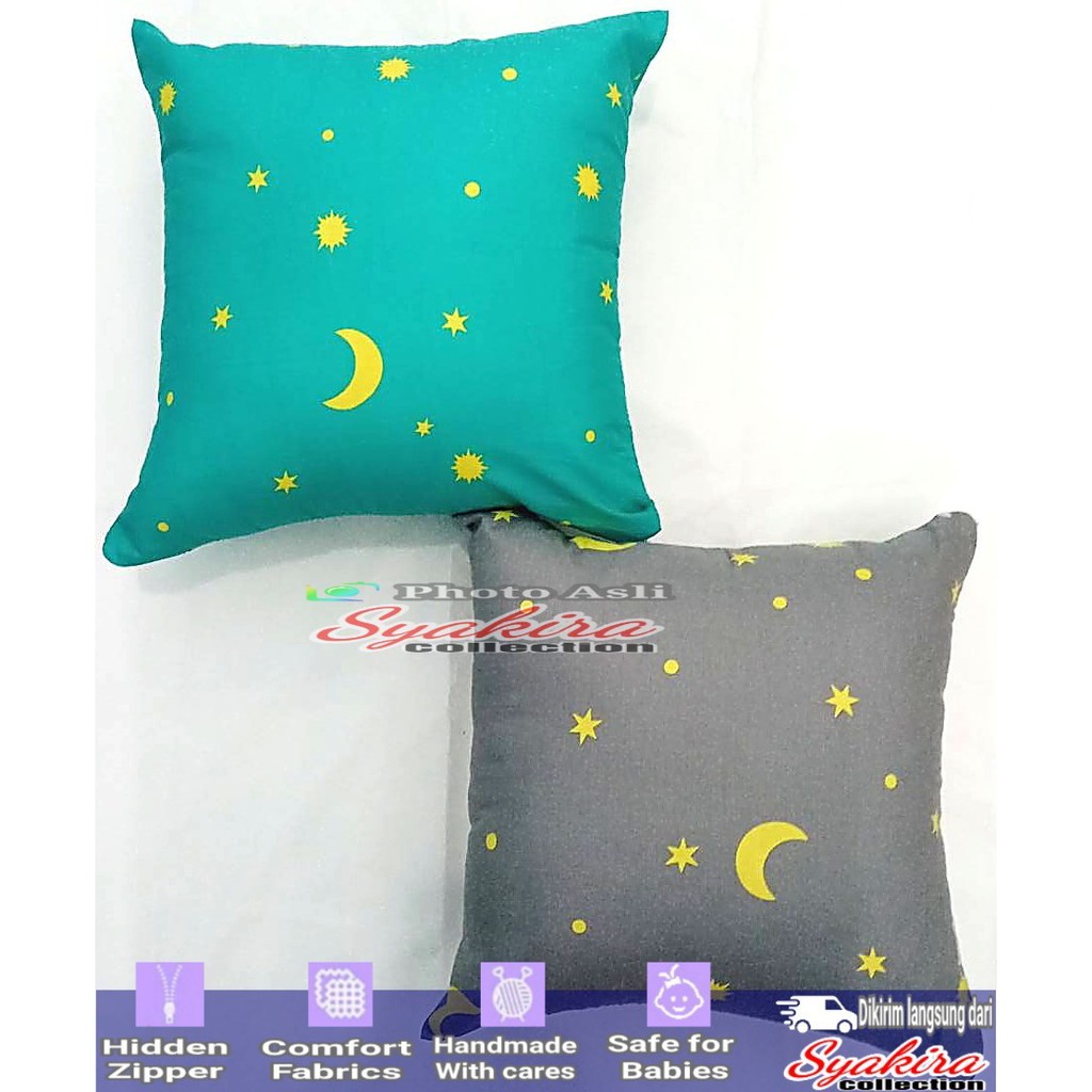 Sarung Bantal Sofa 40x40 Cover Cushion