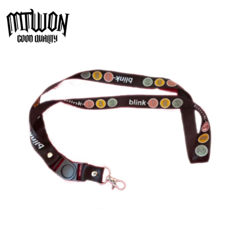 

TALI LANYARD BLINK 182 BAND - TALI ID CARD GANTUNGAN KUNCI GANTUNGAN FLASHDISK GANTUNGAN NAMETAG TALI LANYARD BEST SELLER COD