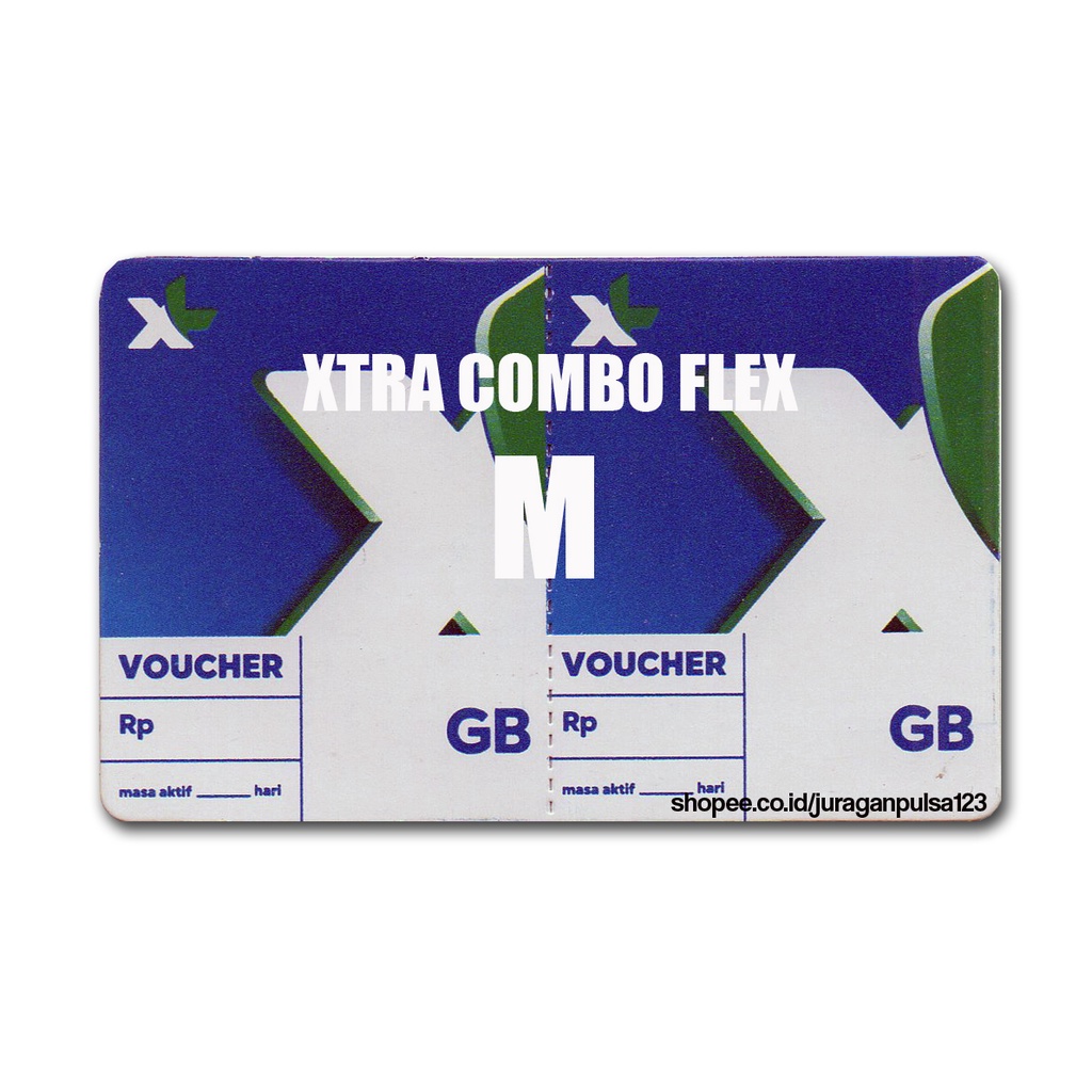 Voucher XL Combo Flex M 30Hari (+Xtra Unlimited Turbo)