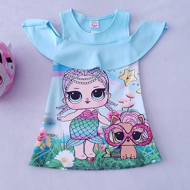 Baby G Collection GFD1846 Dress Scuba Lol Mermaid