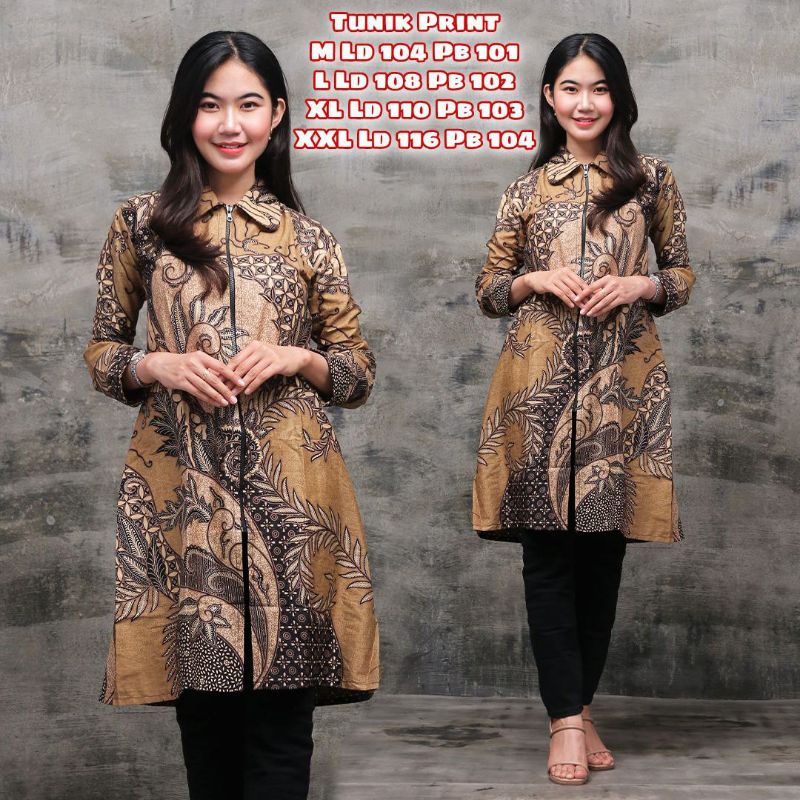 tunik batik sogan