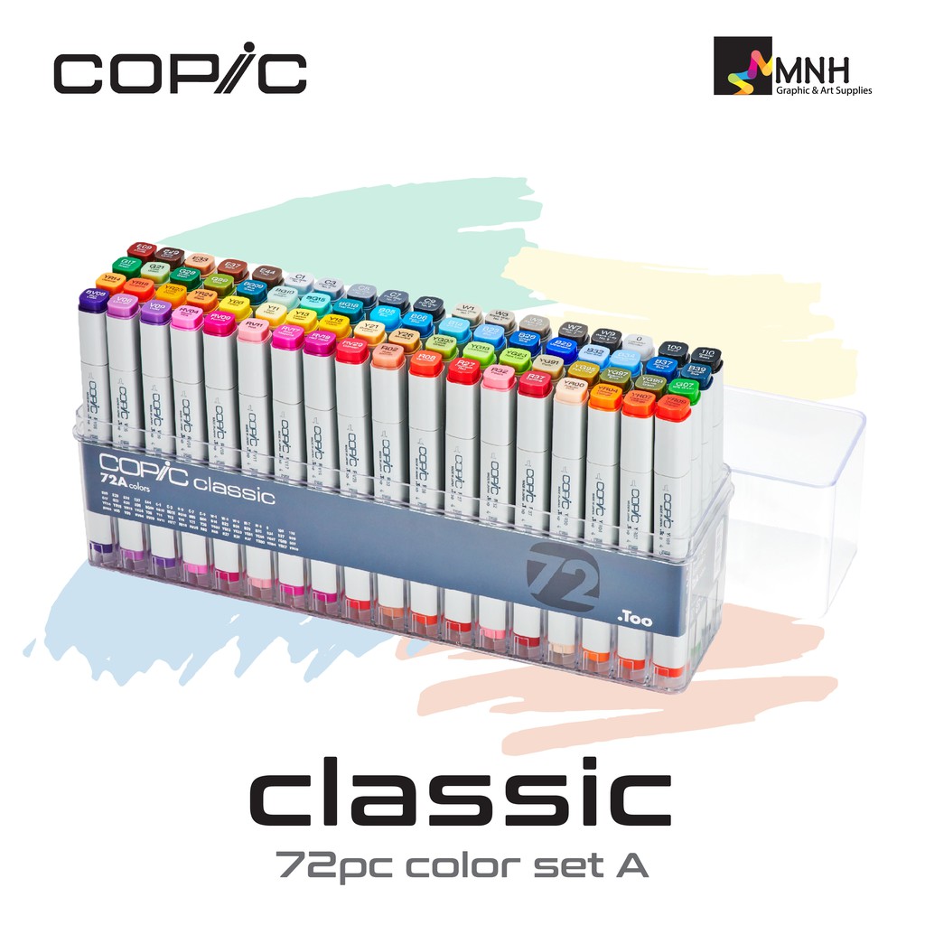 

Copic Marker Set 72 Color Set A