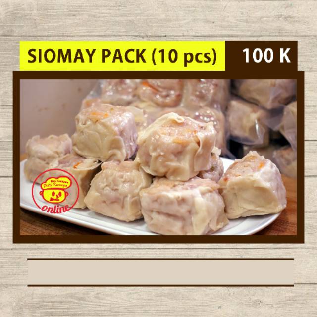 

Siomay Babi Putri Kenanga 10 pcs
