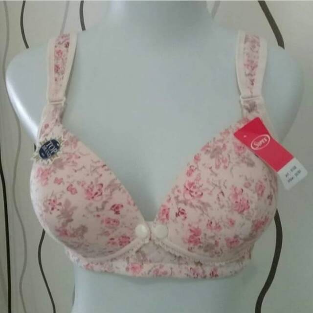 Bra menyusui sorex 8108 busa tanpa kawat bh kancing depan