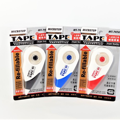 

Tip Ex Kertas Pita Correction Secret 5 mm x 8 m Microtop MT-747