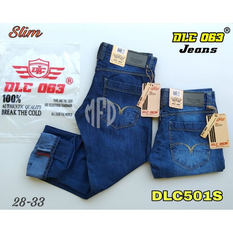 Celana Panjang Jeans Pria Original D LOCO Casual Slim Fit